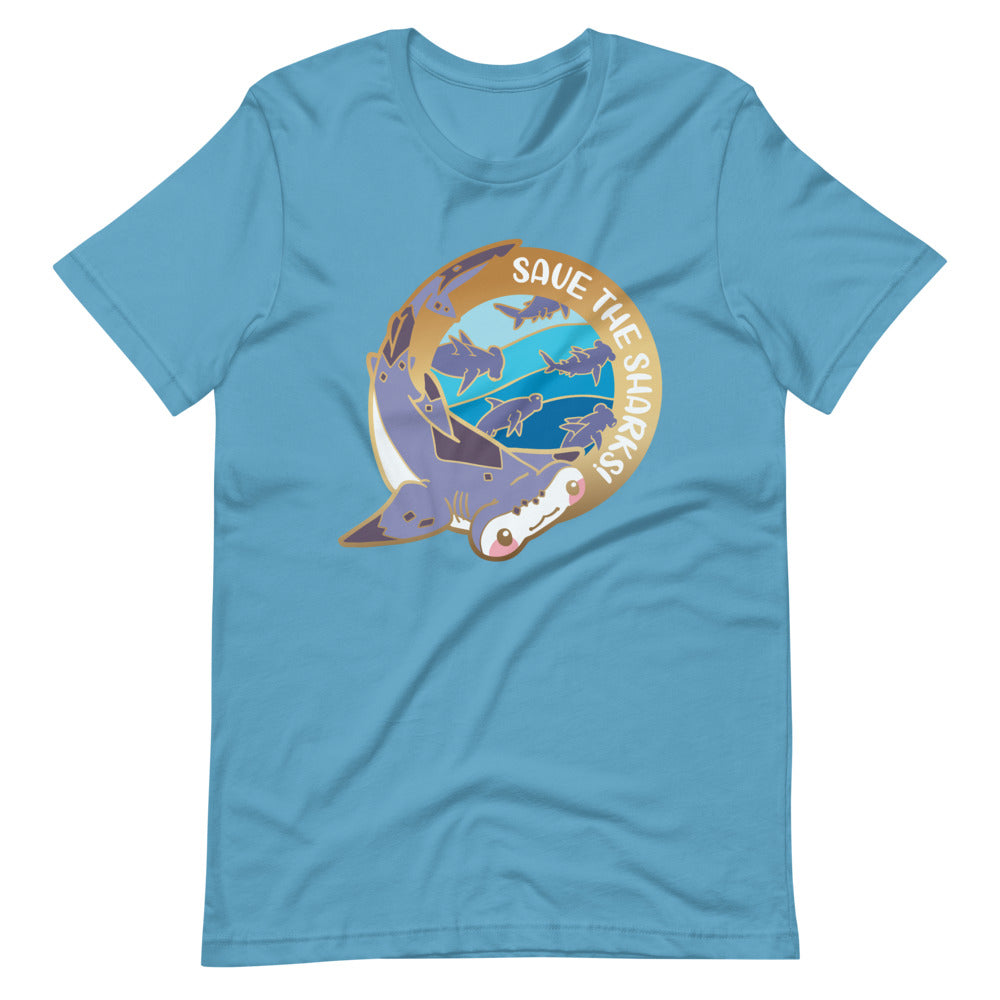 Save The Hammerhead Sharks \\ Short-Sleeve Unisex T-Shirt