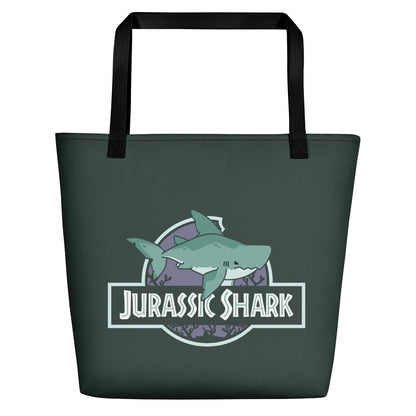Megalodon Jurassic Shark \\ Tote Bag