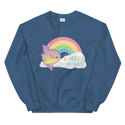 Sunfishes &amp; Rainbows \\ Unisex Sweatshirt
