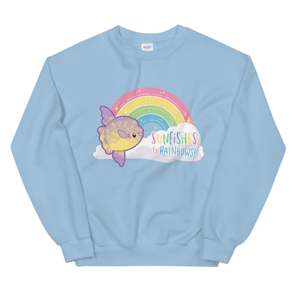 Sunfishes & Rainbows \\ Unisex Sweatshirt